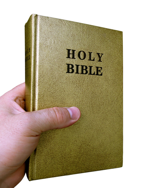 Bible in hand - 写真・画像