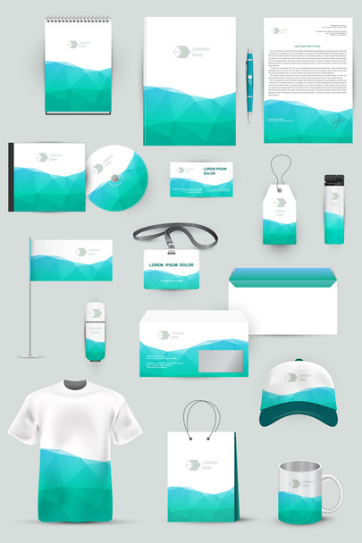 Elements for corporate identity - Vector, Image