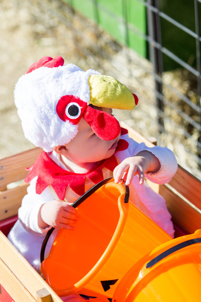 Słodkie dziecko w kostium na Halloween - Zdjęcie, obraz