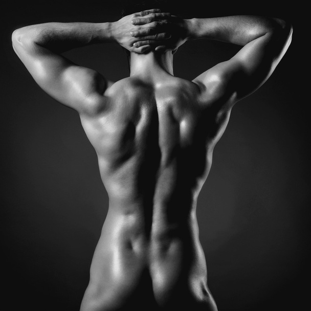 Naked athlete - Fotó, kép