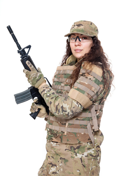 Army girl - Photo, image