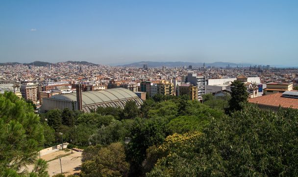θέα Barcelona, Ισπανία - Φωτογραφία, εικόνα