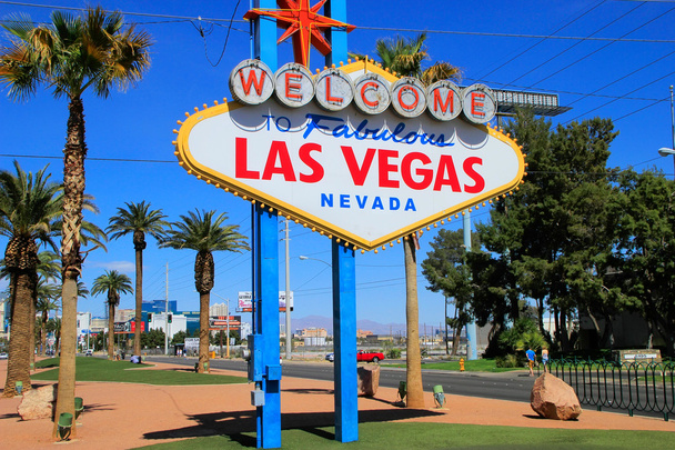 Ласкаво просимо на знак казкові Лас-Вегас, Невада - Фото, зображення