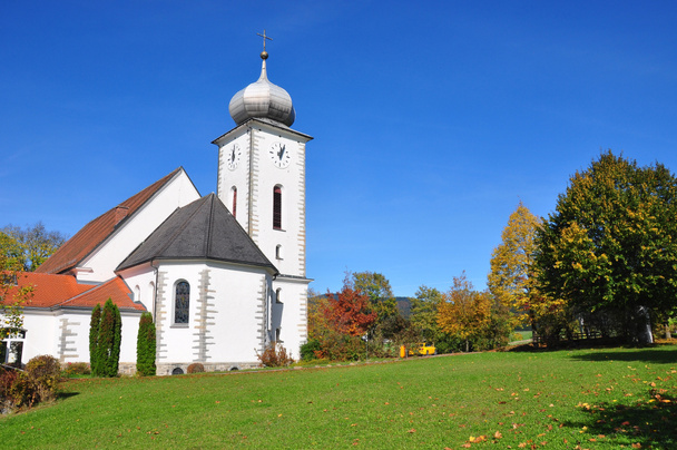 Kerk Mariae Himmelfahrt in Klaffer am Hochficht, Oostenrijk - Foto, afbeelding