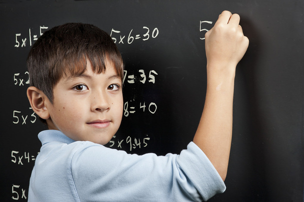  Doing his multiplication. - Photo, Image