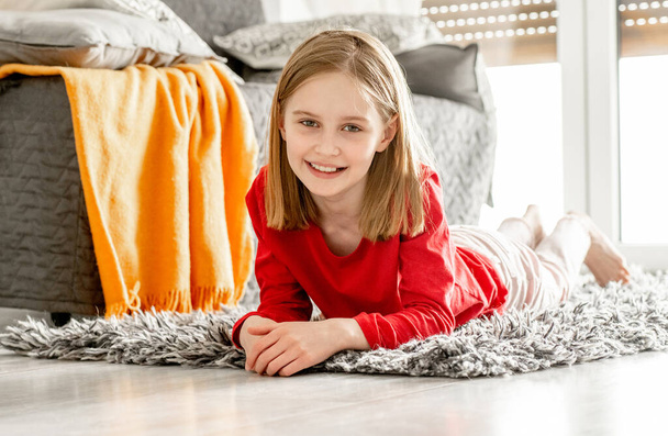 Preteen girl at home - Photo, Image