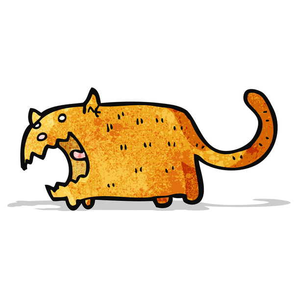 funny cartoon cat - Vector, Image