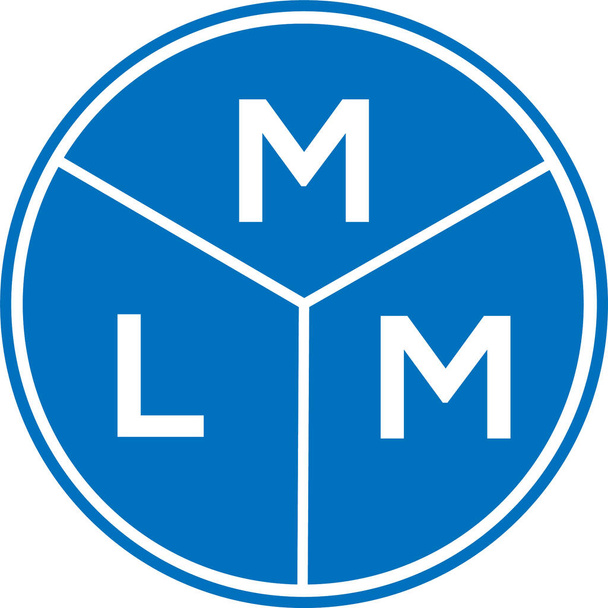 Beyaz arkaplanda MLM harf logosu tasarımı. MLM yaratıcı harflerin baş harfleri logo kavramı. MLM harf dizaynı. Beyaz arkaplanda MLM harfi logo tasarımı. MLM yaratıcı harflerin baş harfleri logo kavramı. MLM harf tasarımı. - Vektör, Görsel