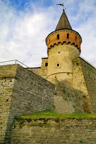 Kamjanets-Podilsky castle, Ukraine - Fotoğraf, Görsel