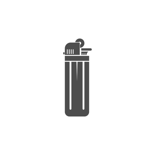 Match, plantilla de ilustración de diseño de icono de encendedor de gas - Vector, Imagen