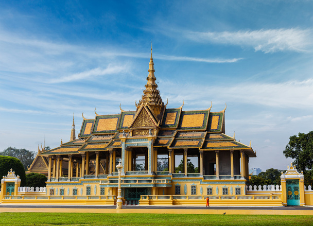 Βασιλικό Παλάτι πολύπλοκες στη Πνομ Πενχ - Φωτογραφία, εικόνα