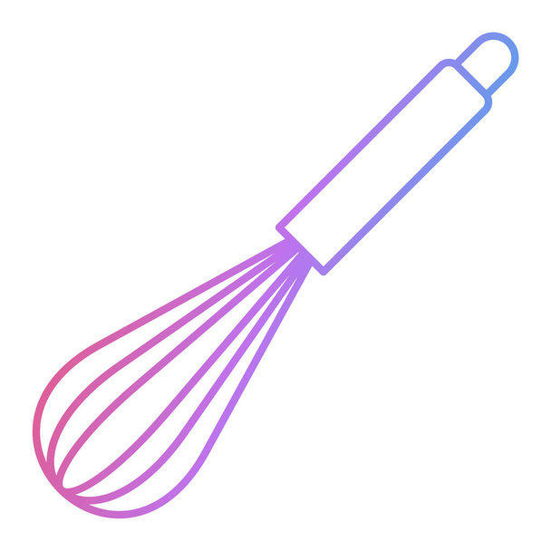 Ícone de whisk. utensílio de cozinha. ilustração vetorial - Vetor, Imagem