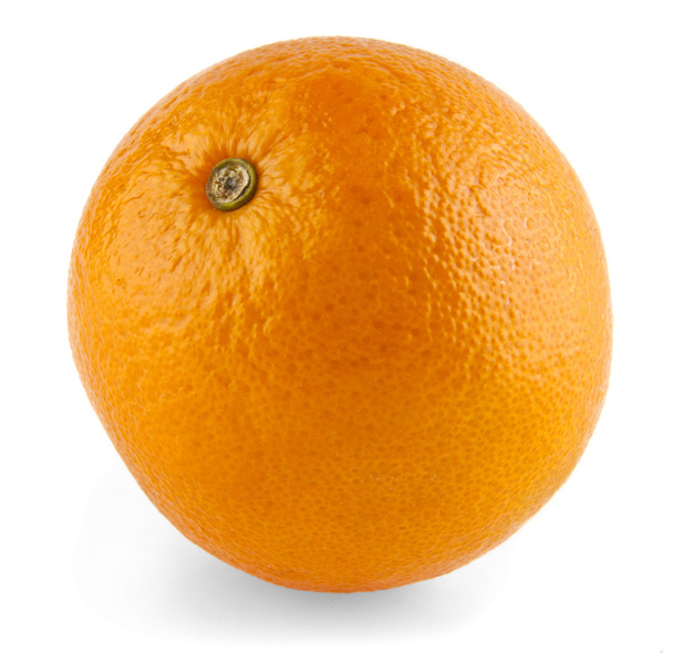 Naranja sobre blanco
 - Foto, Imagen