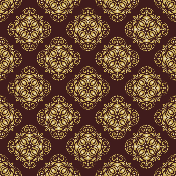 Orient Seamless Vector Pattern. Abstract Background - Vetor, Imagem