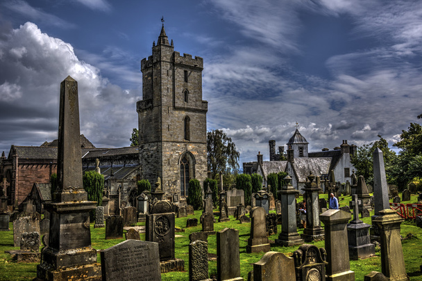 スターリングの墓地教会 - 写真・画像