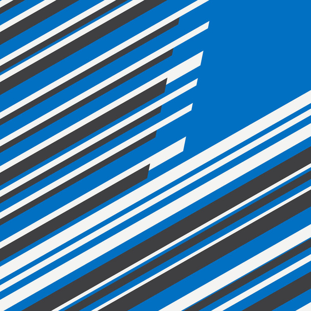 Einfacher Hintergrund mit bunten abstrakten Streifenmustern - Vektor, Bild
