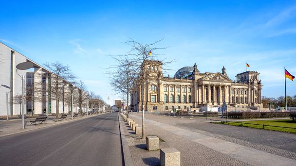 a berlini Reichstag épület, Németország - Fotó, kép