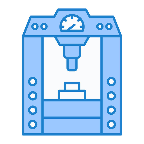 robotic arm machine icon. outline robot hand vector illustration symbol for web design isolated on white background - Vetor, Imagem