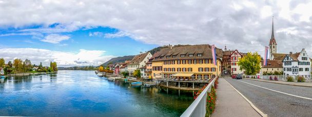 Historické město Stein am Rhein, Švýcarsko  - Fotografie, Obrázek