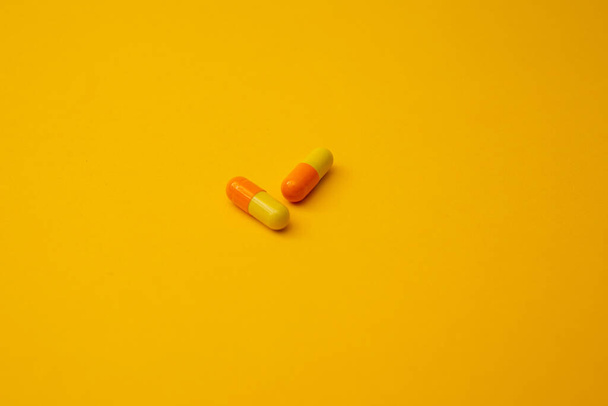 Pills lie on the background - Фото, зображення