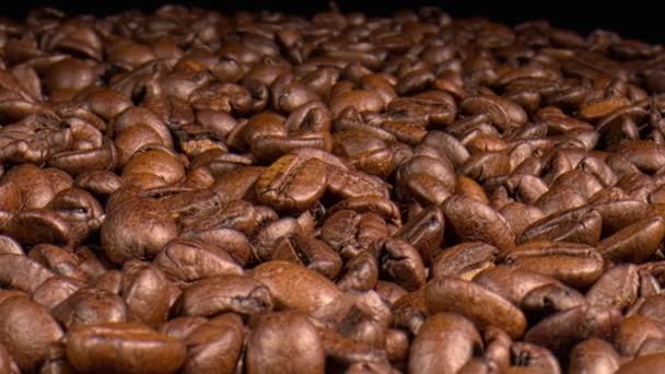 Coffee Beans close-up, rotující, pozadí. - Záběry, video