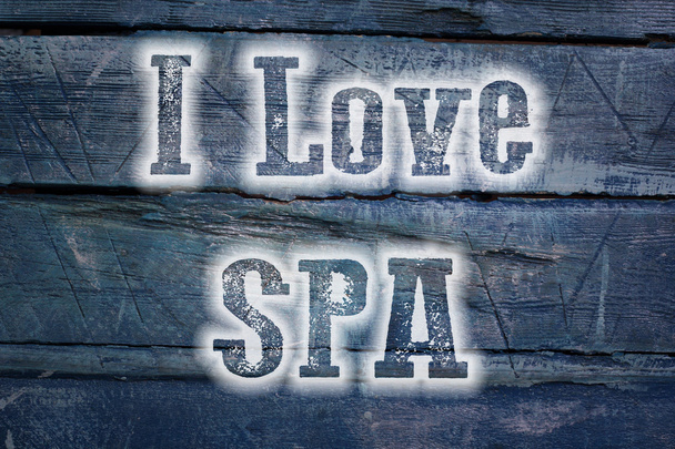 I Love Spa Concept - Fotografie, Obrázek