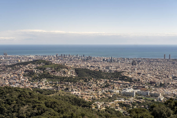aerial view of barcelona, spain - Photo, image