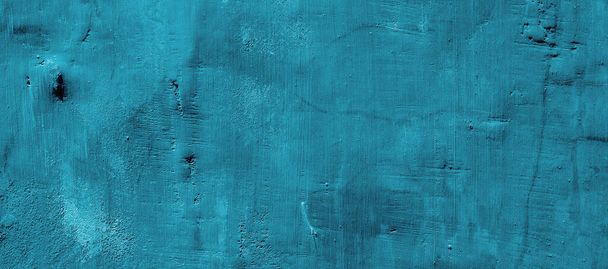 Horizontal blank concrete wall background texture with plaster - Foto, immagini