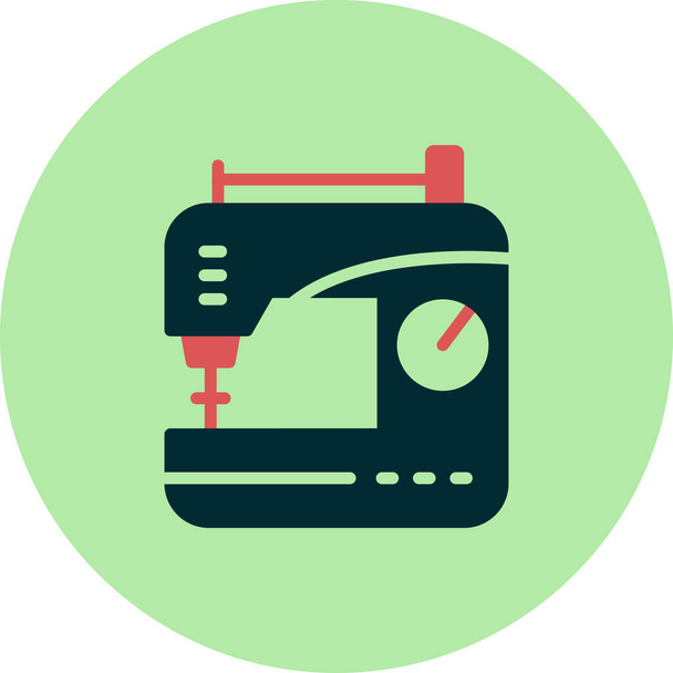 Illustration vectorielle d'icône de machine à coudre
 - Vecteur, image