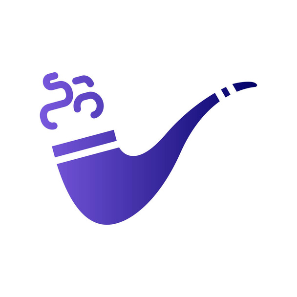fumar icono de tubería vector ilustración diseño  - Vector, imagen