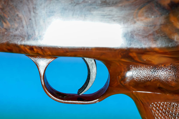 close up of a wooden violin - Fotoğraf, Görsel