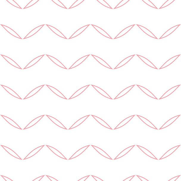 Różowo-biały wzór wektora geometrycznego szewrona, abstrakcyjne powtarzające się tło, bezszwowa powtarzalna płytka. - Wektor, obraz