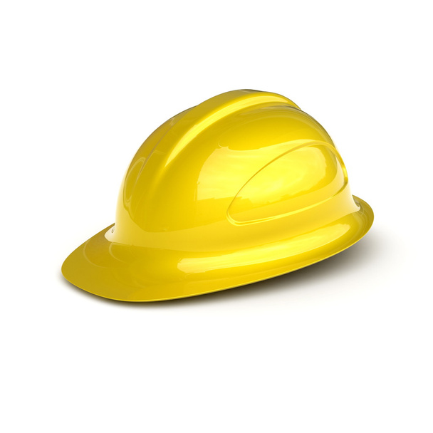 Yellow hard hat - Photo, Image
