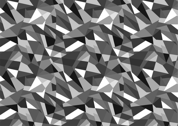 Abstract geometric black and white pattern background. - Vector, Image