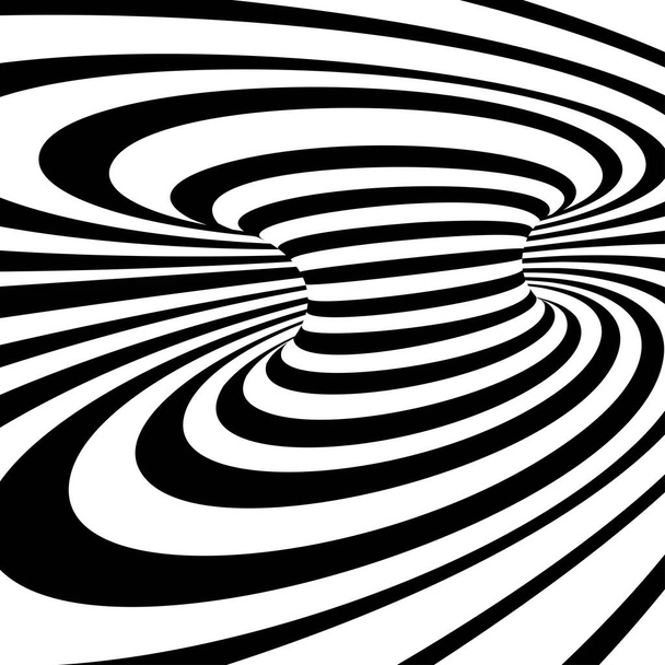 Absztrakt fekete vonalak perspektíva háttér - Vektor, kép