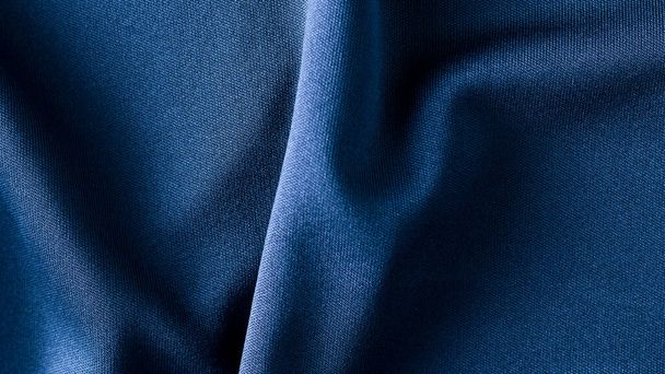 blue fabric cloth background texture - Foto, Bild