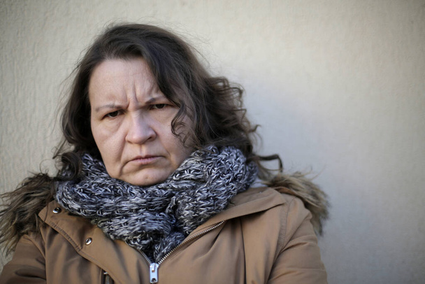 woman with angry expression - Photo, Image