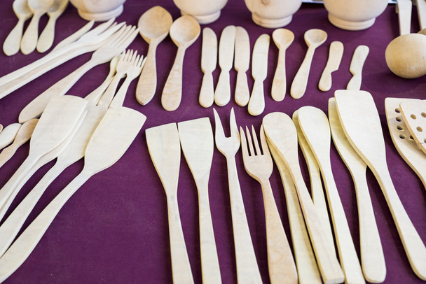 wooden utensils  - Photo, Image