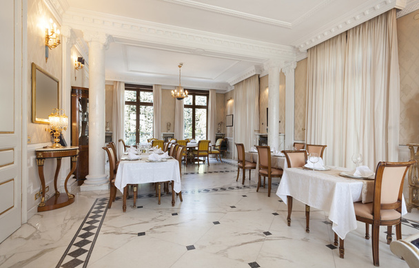 Interior of a luxury restaurant - Фото, зображення