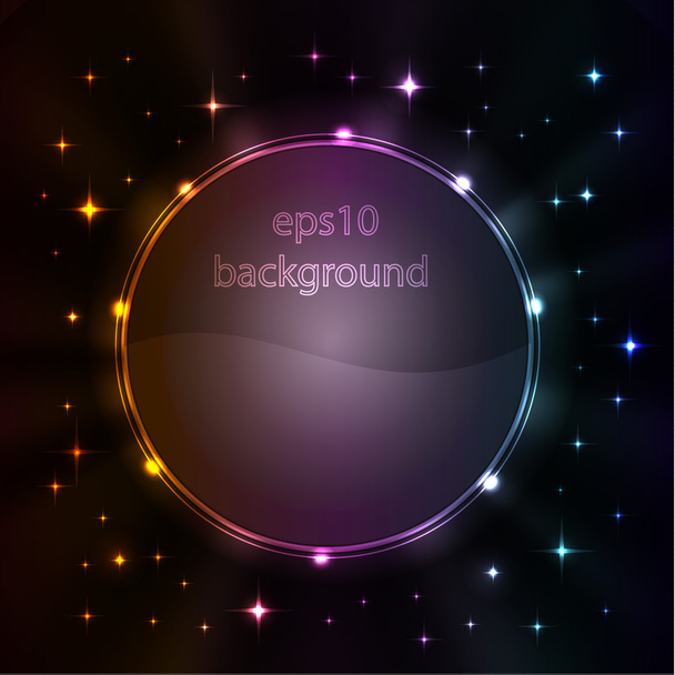 Glowing abstract background,ai 10 format - Vektor, Bild