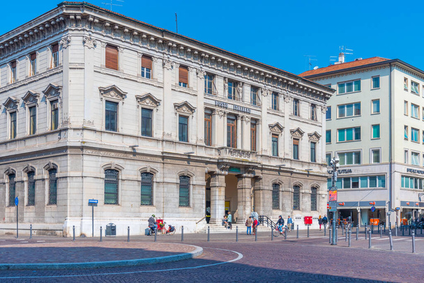 Mantua, Italy, September 24, 2021: Post Office building in Italian town Mantua. - Photo, image