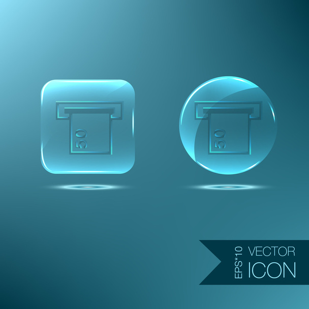 Financial icon - Vector, Image