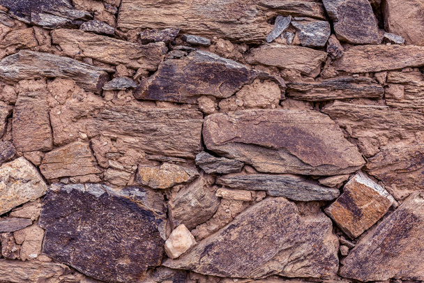 Background of vintage brick wall texture - 写真・画像