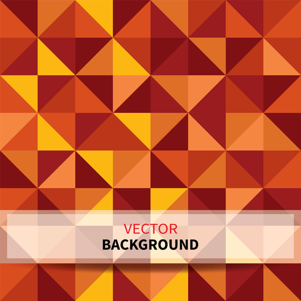 Red triangle background - Vektori, kuva