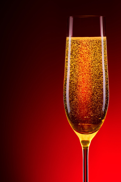 luxury glass of champagne - Фото, изображение