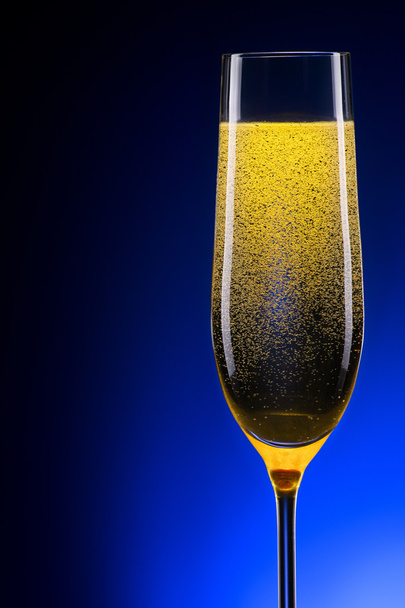 luxury glass of champagne - Foto, afbeelding