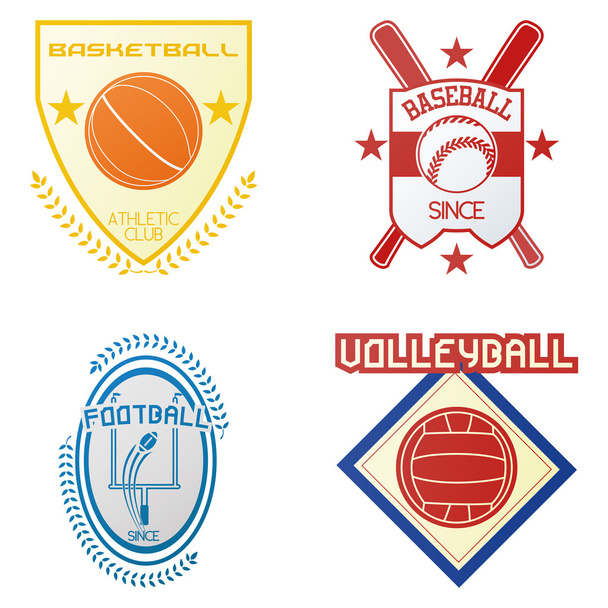 sport emblem - Vector, Image