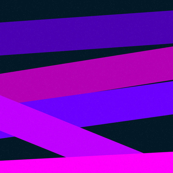 Elétrica cor roxa linhas de cruzamento generativeart estilo ilustração colorida
 - Vetor, Imagem