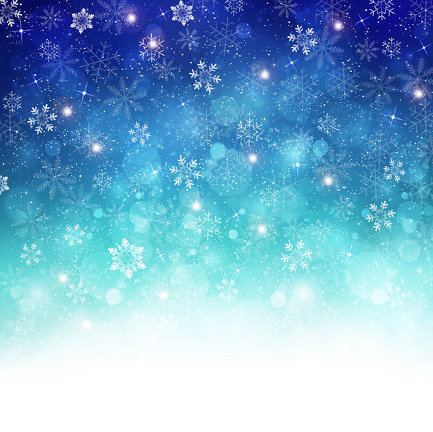 Light snow background - Vector, Image