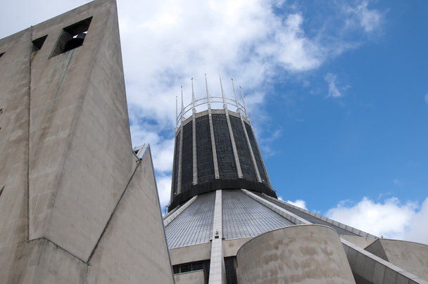 A katolikus katedrális, a Liverpool Angliában - Fotó, kép